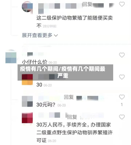 疫情有几个期间/疫情有几个期间最严重