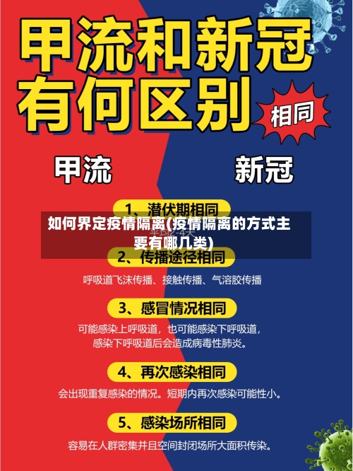 如何界定疫情隔离(疫情隔离的方式主要有哪几类)