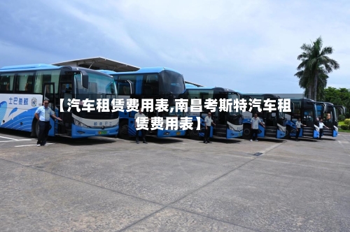 【汽车租赁费用表,南昌考斯特汽车租赁费用表】
