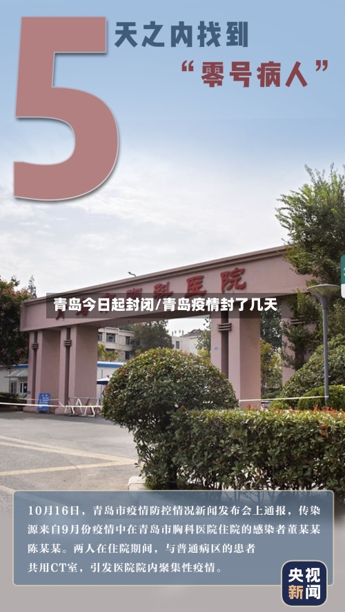 青岛今日起封闭/青岛疫情封了几天-第3张图片