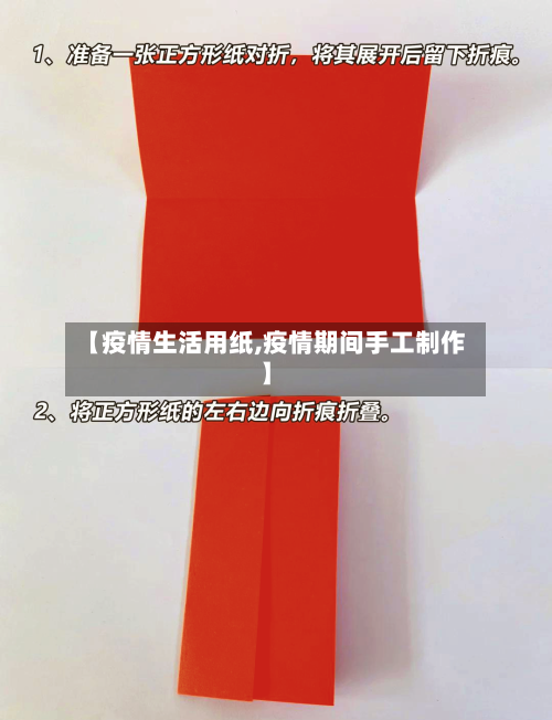 【疫情生活用纸,疫情期间手工制作】