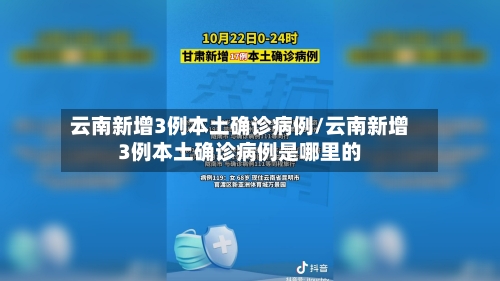 云南新增3例本土确诊病例/云南新增3例本土确诊病例是哪里的