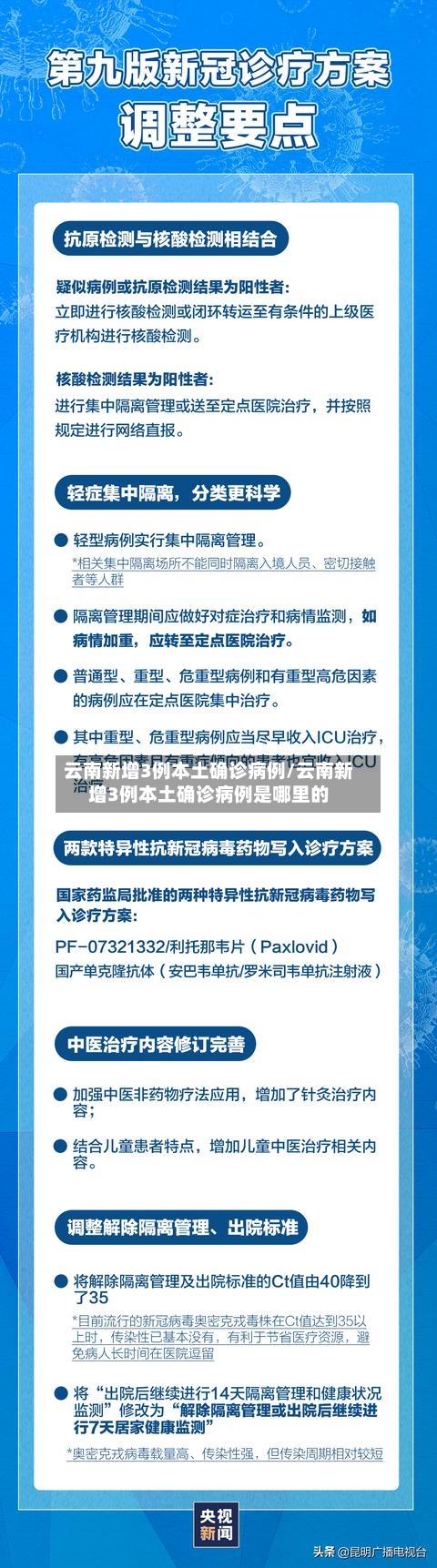 云南新增3例本土确诊病例/云南新增3例本土确诊病例是哪里的-第2张图片