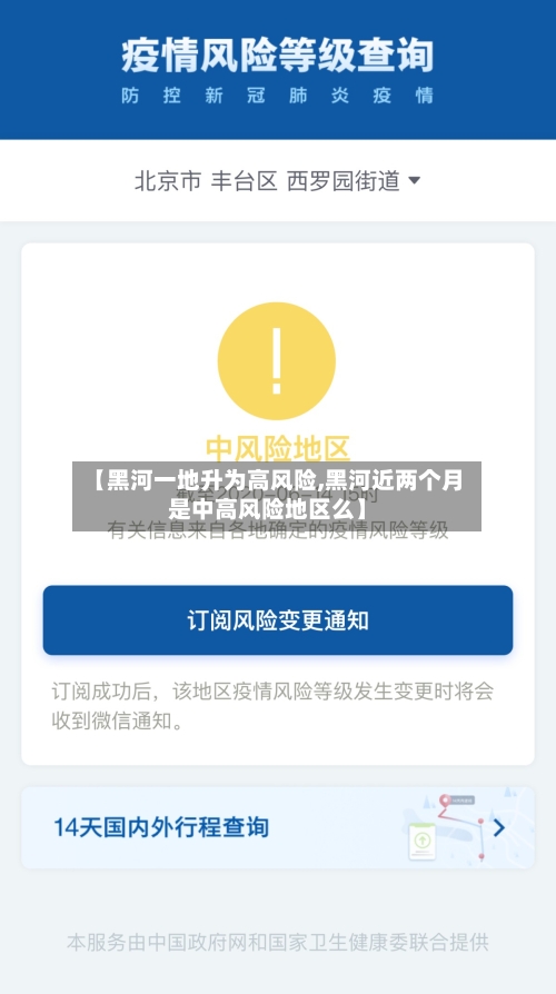 【黑河一地升为高风险,黑河近两个月是中高风险地区么】-第2张图片