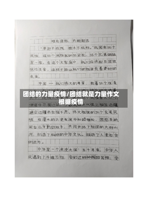 团结的力量疫情/团结就是力量作文根据疫情-第2张图片