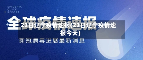 23日辽宁疫情速报(23日辽宁疫情速报今天)