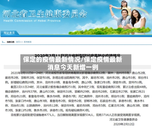 保定的疫情最新情况/保定疫情最新消息今天新增一例