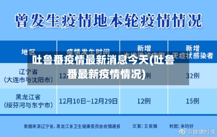 吐鲁番疫情最新消息今天(吐鲁番最新疫情情况)