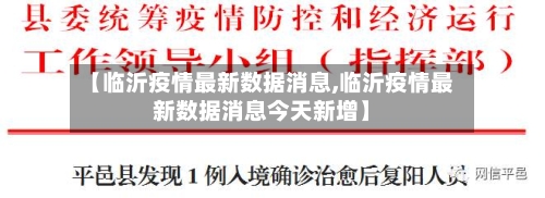 【临沂疫情最新数据消息,临沂疫情最新数据消息今天新增】-第2张图片
