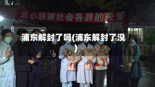 浦东解封了吗(浦东解封了没)-第3张图片