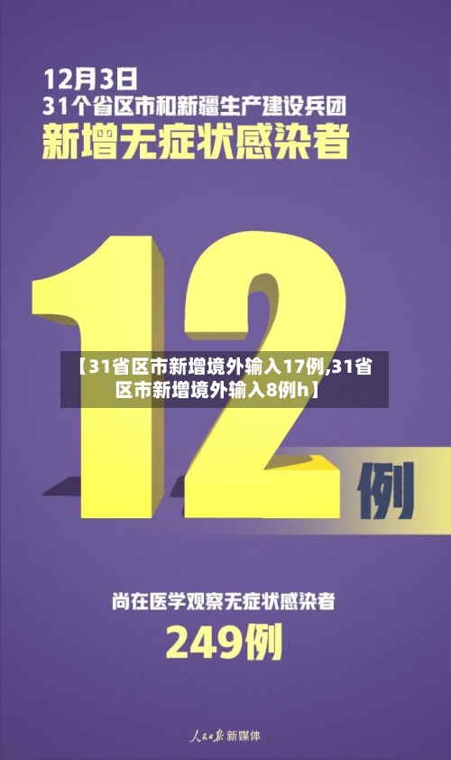 【31省区市新增境外输入17例,31省区市新增境外输入8例h】