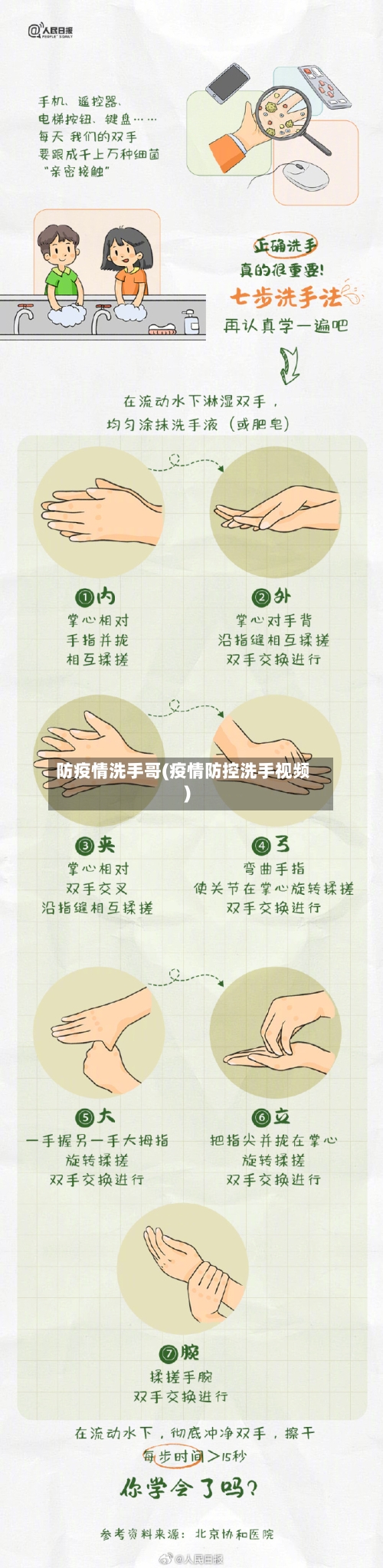 防疫情洗手哥(疫情防控洗手视频)