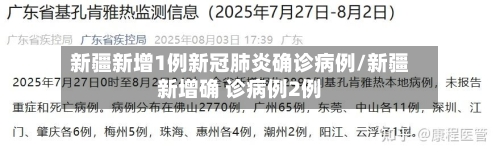 新疆新增1例新冠肺炎确诊病例/新疆新增确 诊病例2例