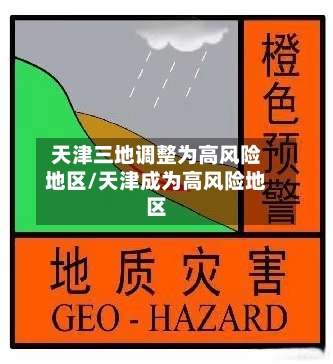天津三地调整为高风险地区/天津成为高风险地区